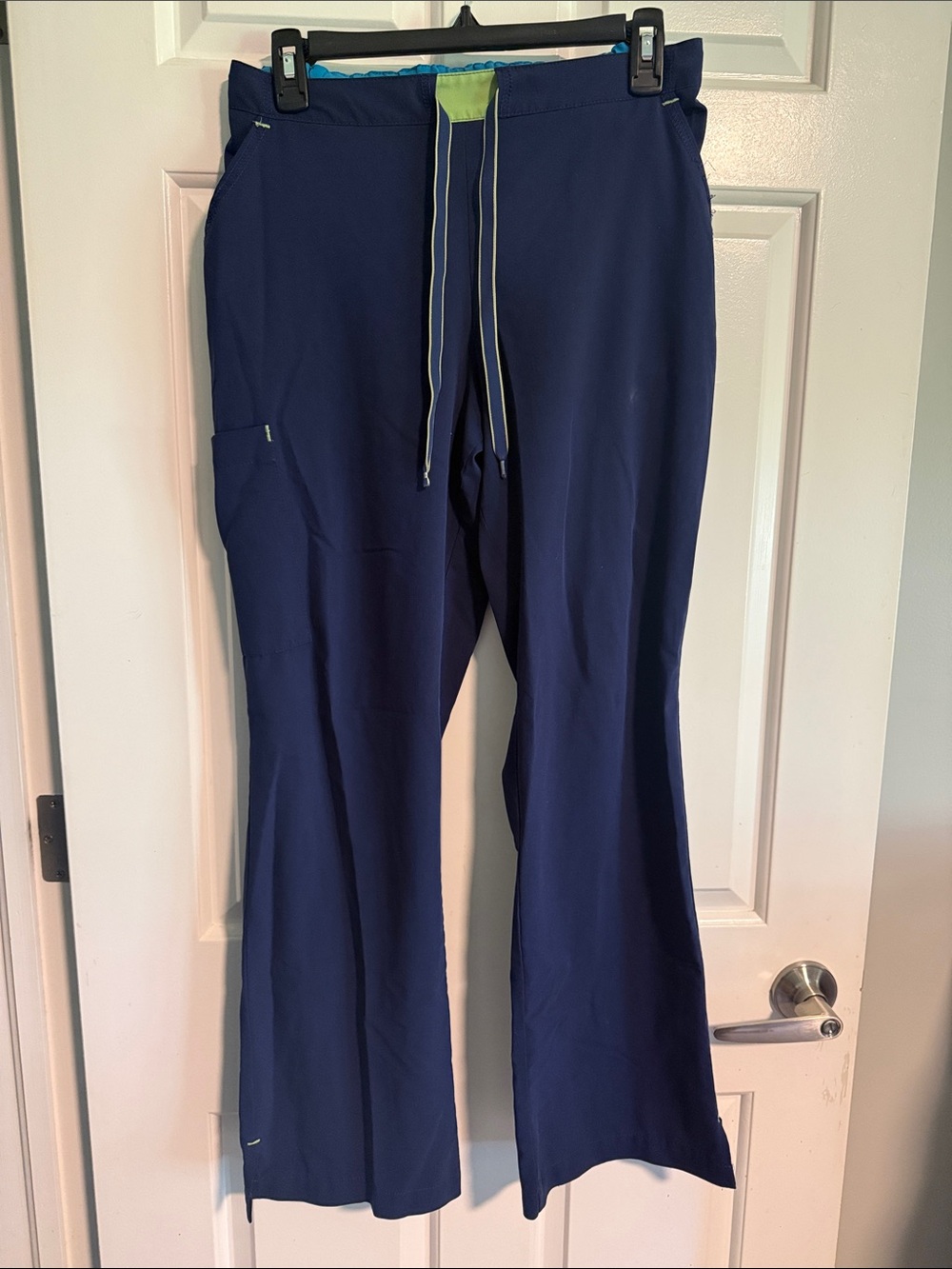 Med Couture Navy Blue Scrub Pants